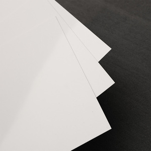 0.2mm 0.3mm 0.5mm 1mm màu trắng bóng mờ nhựa PVC cứng nhắc tấm phim cho cán - Product Image 1