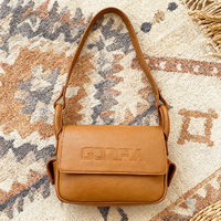 Gorfia Luxus Damen Designer Handtasche Bekannte Marke Einzel-Schulterriemen PU-Tasche mit Reißverschluss Trendige Neuheit