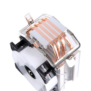 QiuzAim 4 Heat Pipe <span class=keywords><strong>CPU</strong></span> <span class=keywords><strong>Cooler</strong></span> 90mm Air Heatsink LED Compatible Intel LGA 1700 775 1151 1156 1200 <span class=keywords><strong>AMD</strong></span> I5 I7 Ventilador de 3 pines y 4 pines PC - Product Image 3