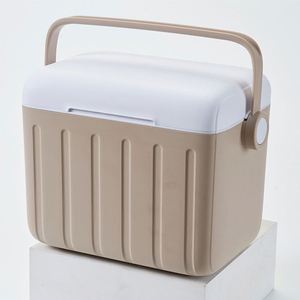 PoeticExist Mini Ice Cooler <b>Box</b> 6L with Insulation Stylish Ice <b>Box</b> Cooler with <b>Storage</b> SolutionsPortable for Outdoor Activities - Product Image 2