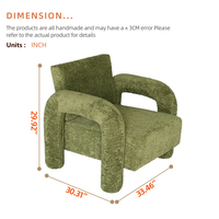 Fauteuil de détente modulaire recouvert de tissu, chaise longue individuelle de luxe moderne pour salon et chambre à coucher, Foshan