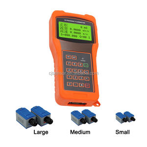 ポータブルデジタル超音波センサー流量計ハンドヘルドクランプオン液体流量計上下水道測定用 - Product Image 2