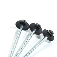 Clou de toiture assemblé avec rondelle assemblée 3.8MM x 90MM clou IBR