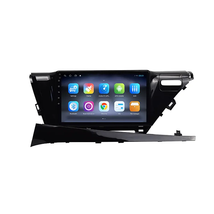 2018 10 Polegada TS7 Android 10 IPS para Mini Áudio Venda Controle de Volante Carro DVD Player para Toyota Camry Dsp Sunrise Octa Core