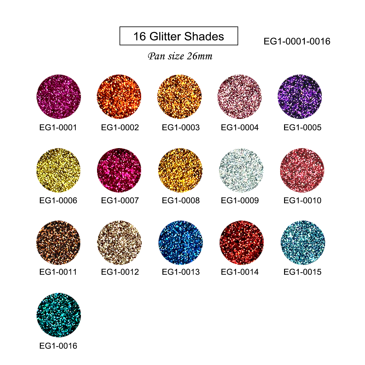 glitter green eyeshadow palette
