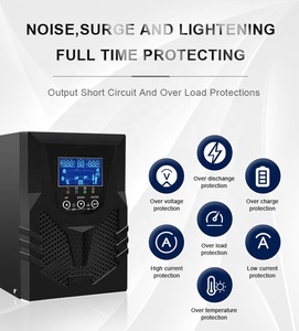 고속 충전 110V 220V 고주파 <span class=keywords><strong>1kva</strong></span> <span class=keywords><strong>2kva</strong></span> 3kva 무정전 전원 공급 장치 순수 사인파 온라인 <span class=keywords><strong>UPS</strong></span> - Product Image 2