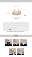 Sac à main pour femme JINZE3034, couleur argentée dorée, tendance, uni, en similicuir brillant, avec fermeture éclair, sac fourre-tout portable, doublure en polyester
