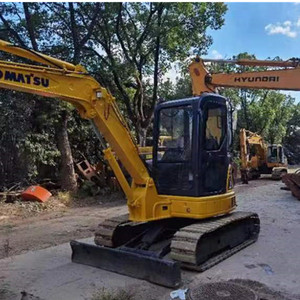 ใช้รถขุดขนาดเล็ก Komatsu/ขุดมินิ Komatsu PC55MR รถขุดตีนตะขาบมินิมือสอง - Product Image 5