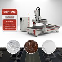Routeur CNC automatique 4 axes robuste avec tête oscillante ATC, servomoteur, système de contrôle Syntec, broche 9 kW pour le travail du bois et la fabrication de meubles
