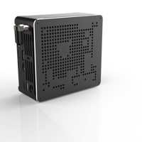 Ordinateur de jeu mini pc Intel i9 8950HK i9 9880H Xeon E-2176 Win10 pro Linux avec Ventilateur 2 LAN WIFI