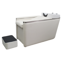 Bol de shampoing moderne confortable lit Table de massage bol de shampoing tête de lit Spa lit de bol de shampoing moderne