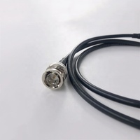 Conjunto de Cable coaxial Belden 1855A, 75ohm, SDI HD RF, con conectores BNC macho rectos a BNC macho, conectores de crimpado rectos