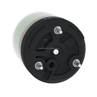 Avertisseur sonore lumineux rotatif clignotant 100mm B/12-24VDC M/100-240VAC Vert XVR3B/3M 03/03S