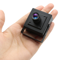 ELP 4K 30FPS Ultra HD USB Webcam con micrófonos con carcasa de metal pequeña Lente de 3,6mm HFOV 93 grados Driver gratis para PC
