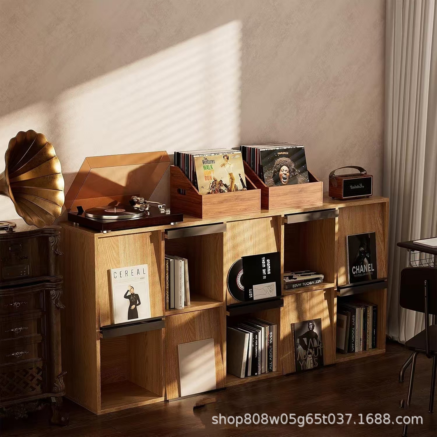 Verified Supplier Antique CD Rack Vintage Style Storage | Alibaba.com
