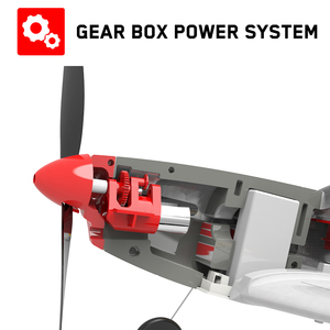 Volantex Máy Bay Mô Hình Điều Khiển Từ Xa P51D 400Mm Máy Bay Ngoài Trời <span class=keywords><strong>4CH</strong></span> 2.4G Quà Tặng Sinh Nhật Cho Trẻ Em - Product Image 5