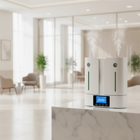 Diffuseur d'arômes sans eau pour HVAC commercial / Diffuseur mural en plastique contrôlé par Wi-Fi, grande capacité 500ML/1L/2L/5L pour huiles essentielles
