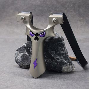 Nueva Resortera Mini Demon de Aleación de Aluminio Potente - Carga Rápida, Banda Plana de Alta Resistencia, 0.3kg, 120cm de Altura para Uso Adulto - Product Image 2