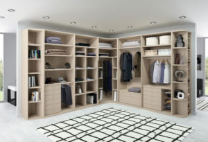 Armoire en verre sur mesure de qualité supérieure, dressing avec éclairage, meubles de chambre à coucher, dressing en bois, armoire - Product Image 2