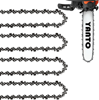 Chaîne de tronçonneuse CHAIN-TY15TP-100FT, bobine de 100 pieds, pas de 1/5 po, jauge de 0,043 po, semi-ébène, pour pièces de tronçonneuse à essence