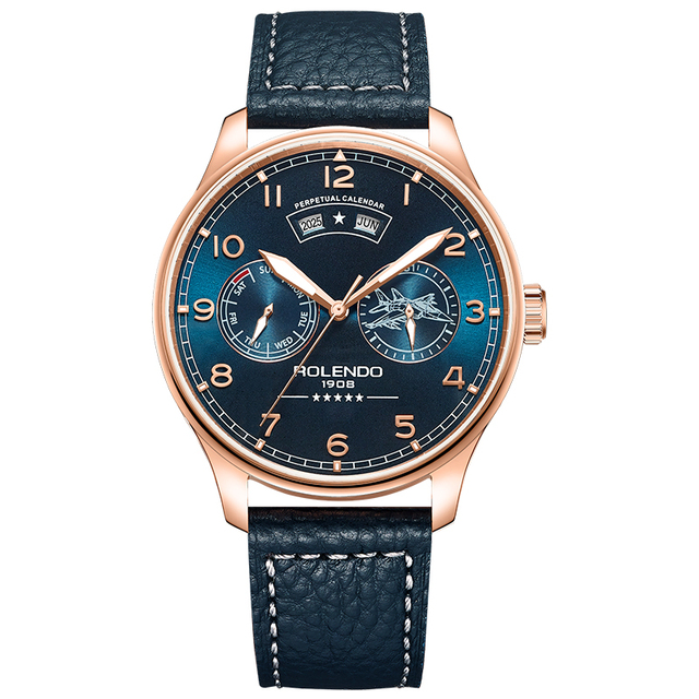 Luxury Men's Watch Mechanical Wristwatch Fashionable and Business-Like Minimalist Automatic Mechanical High-End Men'S Watch
