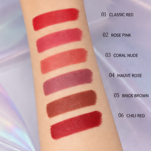 Natural Lip Plumping Matte <b>Lipstick</b> Sample with <b>Custom</b> Logo for Daily Makeup in <b>Lipstick</b> Containers - Product Image 3