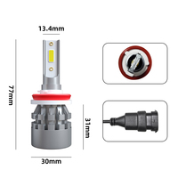 Usine Faros Turboes Luces Led par Auto Système D'éclairage H7 Lucesl Led Aut Foco H4 Moteur Depo Auto Lampe Led Phare De Voiture