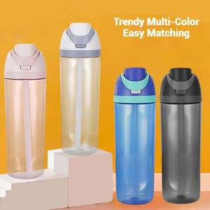 Botella de Agua Deportiva Ligera de Plástico con Tapa Hermética para una Hidratación Saludable en Movimiento - Product Image 2