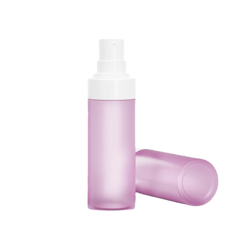 Rosa runde Form Haarschnebel Parfüm Öko Pet Pcr wiederverwertet 100 ml 4 Unzen 8 Unzen leere Rosewasser-Spray-Nestflasche Kunststoff