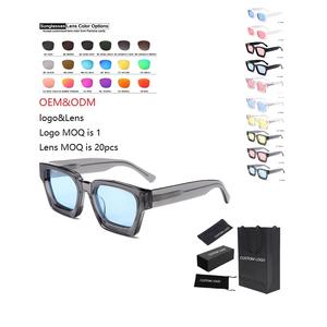 Hete Verkoop Vierkante Zonnebril Voor Mannelijke Mode Custom Logo Dafas De Sol Nieuwe 2025 Zonnebril Groothandel - Product Image 1