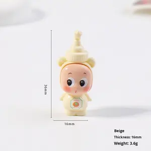 Jam Star <span class=keywords><strong>Cub</strong></span> creativo DIY resina de moda artesanía juguete figurita lindo emparejamiento bolsa ciega accesorios para niños vacaciones Navidad - Product Image 6