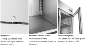 Congeladores Comerciales OEM con Funciones de Refrigeración y Congelación, Refrigerador <span class=keywords><strong>Vertical</strong></span> para Alimentos, Congelador <span class=keywords><strong>Vertical</strong></span> -30 ℃ - Product Image 6