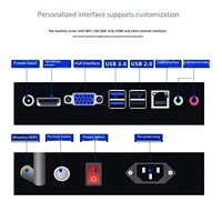 Kiosco de Información con Pantalla Táctil LCD de 32/43 Pulgadas, Pantalla Táctil Capacitiva para Interiores