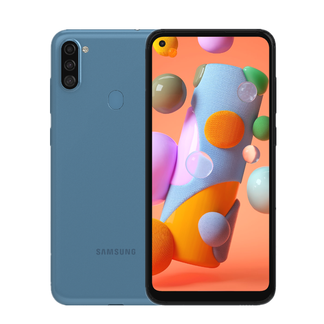 Wholesale SUMSUNG Galaxy A11 2+32GB 4G LTE Global Rom Telfono Smart Phone Cell Phones Smartphones Mobile Phone Used