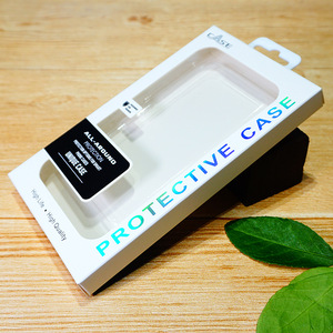 Custom Design Logo Luxury Paper Retail Packaging Box with Window for Mobile Phone Case
