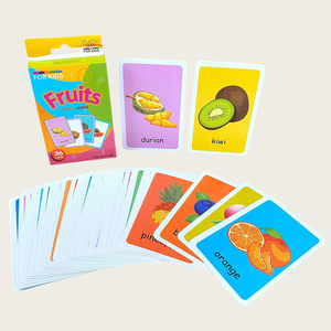 Hochwertige Papier-Flash-Karte Anpassbarer Druck Lern karten für Kinder - Product Image 2
