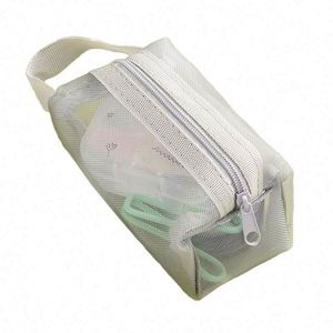 Hot Sale Mini Coin Storage <b>Bag</b> Transparent Mesh Organizer <b>Bag</b> <b>Small</b> Pouch for Key Lipstick - Product Image 1