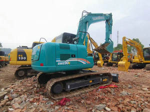 Pelles d'occasion SWE90E Pelles sur chenilles SWE90 9 tonnes SWE90E Mini pelles Construction de routes Terrassement Vente à chaud - Product Image 3