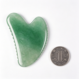 Planche de massage Gua Sha en quartz rose et jade cristal rose pour usage domestique, SPA, lifting du visage et outil de massage facial – Vente en gros - Product Image 6