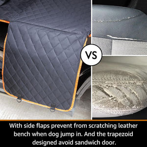 Fundas Protectoras para Asientos de Coche para Perros, Impermeables, con Solapas Laterales Antiarañazos, para el Asiento Trasero del Coche - Product Image 3