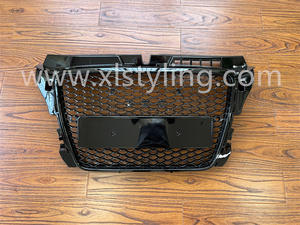 XLstyling Car Auto <span class=keywords><strong>A3</strong></span> 8P FACELIFT 2009-2012 Grille avant de mise à niveau en nid d'abeille de style RS3 pour <span class=keywords><strong>calandre</strong></span> <span class=keywords><strong>Audi</strong></span> <span class=keywords><strong>A3</strong></span> - Product Image 2