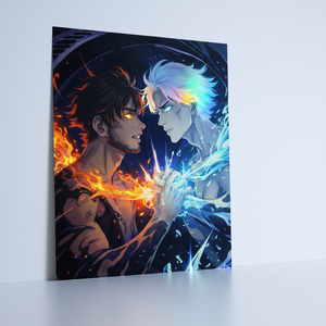 Poster Olografici Personalizzati Anime: Stampe Artistiche Digitali su Carta Olografica, Merchandising, Design Vibrante <span class=keywords><strong>Manga</strong></span> e Animazione - Product Image 4