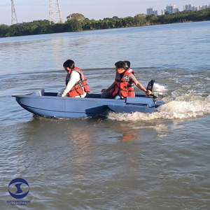 Bote Plegable <span class=keywords><strong>de</strong></span> Plástico HDPE <span class=keywords><strong>de</strong></span> 3.21m, Se Puede Transportar en el SUV, Bote <span class=keywords><strong>de</strong></span> Pesca para Uso en Pesca - Product Image 3