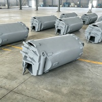 Godet de forage rotatif standard OEM Kelly Box à ouverture inférieure pour le retrait de la terre
