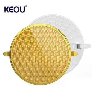 KEOU جديد مكافحة وهج 9w led لوحة قابل للتعديل led مصباح لوح دعم متعدد الألوان الإسكان