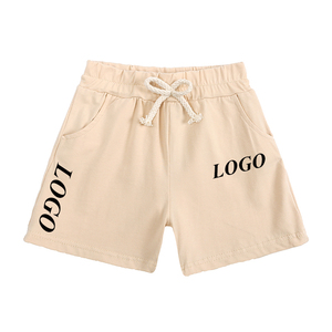 Ropa Infantil Unisex Personalizada, Pantalones Cortos y Camisetas con Cintura Elástica de Algodón, Conjuntos Cortos de Verano para Niños y Niñas, Ropa para Bebés al por Mayor - Product Image 4