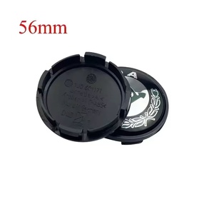 Cache-moyeux décoratifs 56mm 60mm 65mm Noir Argent Vert à clipser en alliage d'aluminium Fabriqué en Allemagne - Product Image 6