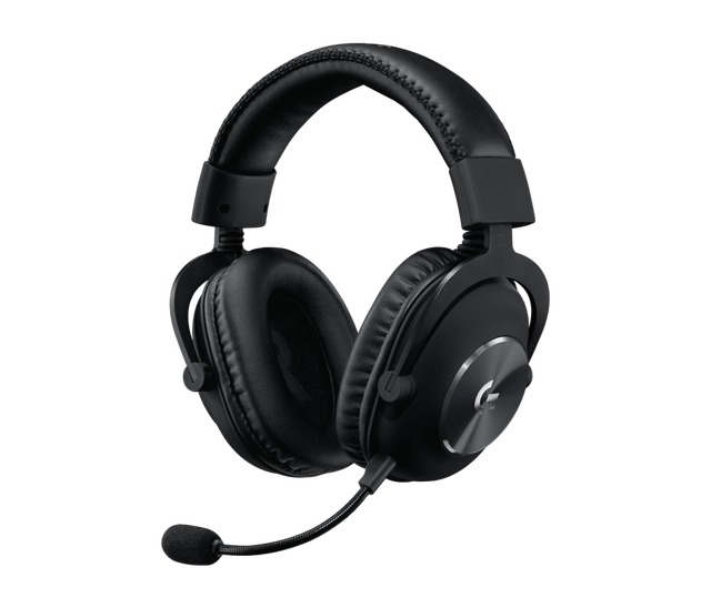 Logitech G Pro X Wired Gaming Headset 7.1 Surround Sound Over Ear Headphones with Detachable Microphone for PC
