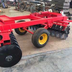 Arado de Discos de Servicio Pesado 1BZ para Preparación de Terrenos Agrícolas, Plegable Hidráulicamente, Enganche de 3 Puntos, Equipo Agrícola para Tractor - Product Image 1