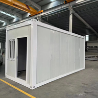 Centre de Commande sur le Terrain - Hub de Communication - Structure en Acier Robuste - Conteneur Modulaire Préfabriqué Pliable